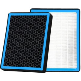 CF12150 Cabin Air Filter With Activated Carbon For 2015-2021 Ford F150 F250 F350 F450 F550 Super Duty Expedition, For 2015 2016 2017 2018 2019 2020 2021 F-150 F-250 F-350 F-450 F-550 Lincoln Navigator