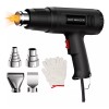 Monstyle Pistola De Calor Eléctrica Temperatura Ajustable 4 Boquillas