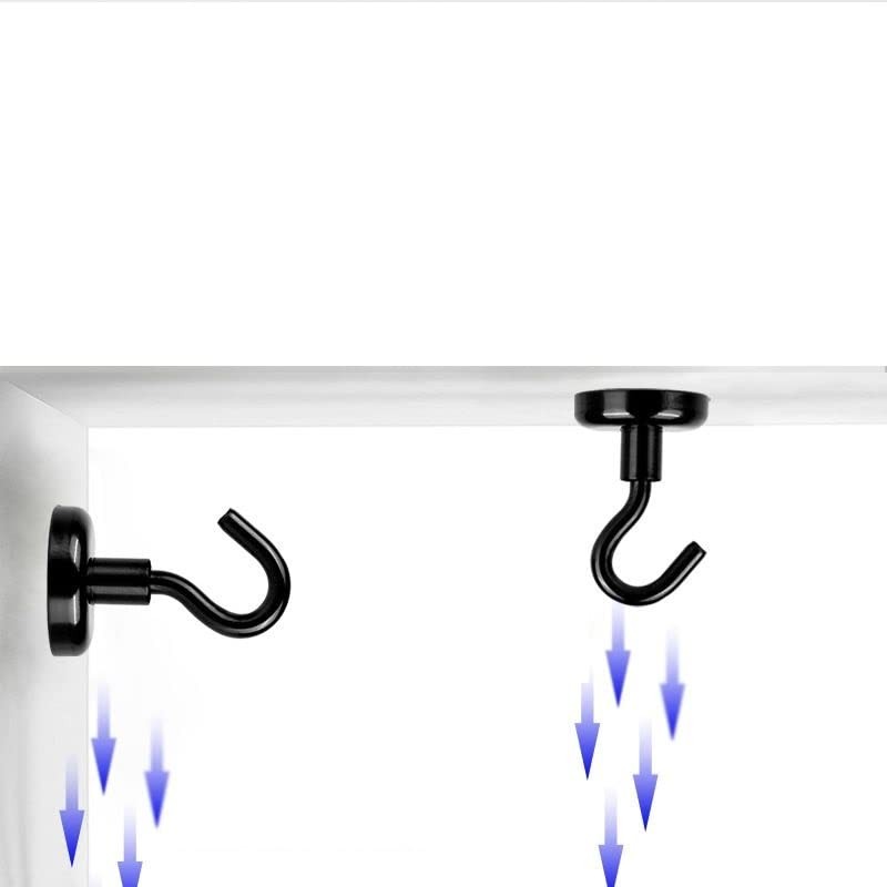 SUNBLESA 2 SETS MAGNETIC BIVVY HOOKS WITH BACKING PLATE CARP