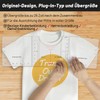 T-Shirt Ruler (Pack of 8) Vinyl Centering Round V Neck
