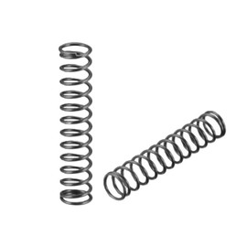 Unifizz 30Pcs Compression Springs Assortment Kit,Stainless Steel Springs Wire Diameter 0.012",OD 0.12",Free Length 0.60" Small Spring Assortment for Home Repairs Machinery Construction Industrial