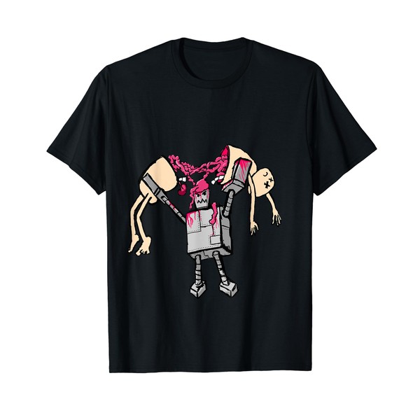 Gory Killer Robot T-Shirt