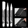 Audio Fan White Pen, White Marker, 2 Kinds of Tips,