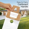 Choice Marts Door Hanger Bags 6” x 12” - Waterproof