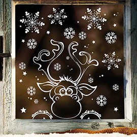 Wall Tattoo Loft window sticker sets, reusable window stickers.