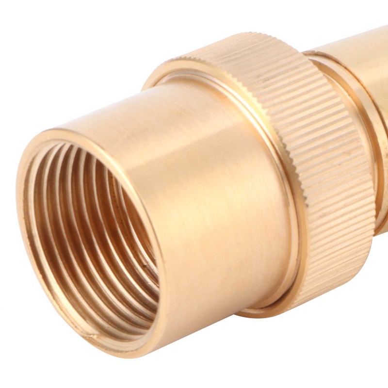 Female Thread Fountain Nozzle Brass Multihole Bubbling Sprinkler for Garden