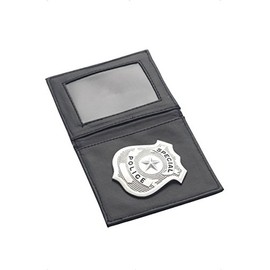 Smiffys Police Badge, Silver