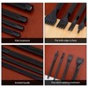 QIMEI-SHOP Leather Craft Hole Punches DIY Tools 1/2/4/6 Prong Steel