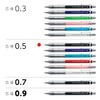 Pentel PG-METAL350 Mechanical Pencil, 0.5mm, Black, 10 PG315-A