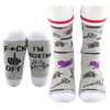 JTOUK Funny Crochet Socks Gift for Crochet Mom Funny Knitting