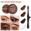 Eyebrow Pomade for Women, Eyebrow Stamp Pencil Kit for Eyebrow