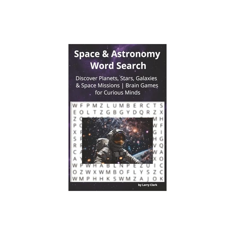 Space & Astronomy Word Search: Discover Planets, Stars, Galaxies &