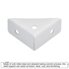sourcing map 4Pcs Angle Corner Brackets 38mm x 38mm, Cold