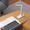 Iris Ohyama LDL-203H-W Desk Light, Compact, Lightweight, USB Powered, Stepless