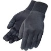 Tourmaster 100% Silk Glove Liners (X-Large, Black)