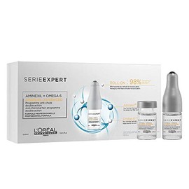 L'Oreál Professionnel Tratamiento Anti-Caída de Cabello Aminexil Advanced | Ampolleta con Aminexil y Omega 6 | 10x6ML