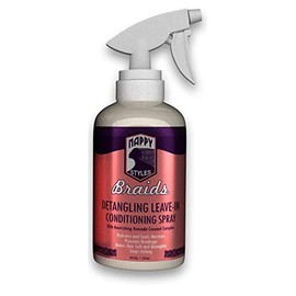 Nappy Styles Braids Detangling Leave-In Conditioning Spray (Pack of 2)