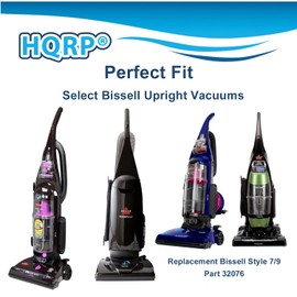 HQRP Post Motor Filter compatible with Bissell CleanView 82H1 71V92 20Q9 3574 3576 3590 3591 3596 8975 8990 3595X 95P1, Total Floors 61C5, Rewind 44M3 67F8 series, Style 7/9 Part 32076 Replacement