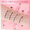 Prreal Eyeliner Freckle Pen, 2 in 1 Light Brown Freckle