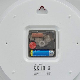 Leitz WOW Quartz Wall Clock, Perfect for Office, Kitchen, Living room and Bathroom, 29 cm - Purple