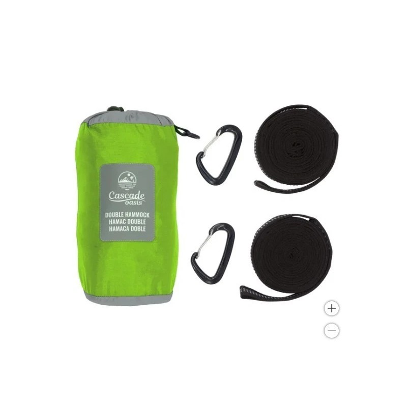 Cascade Oasis 2 Person Travel Hammock With Straps