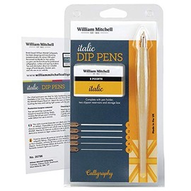 Wm. Mitchell Italic Pen Card, FMLIPLHNC