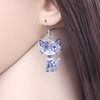 DUOWEI Acrylic Cat Earrings CAT Dangle Jewelry for Women Gifts