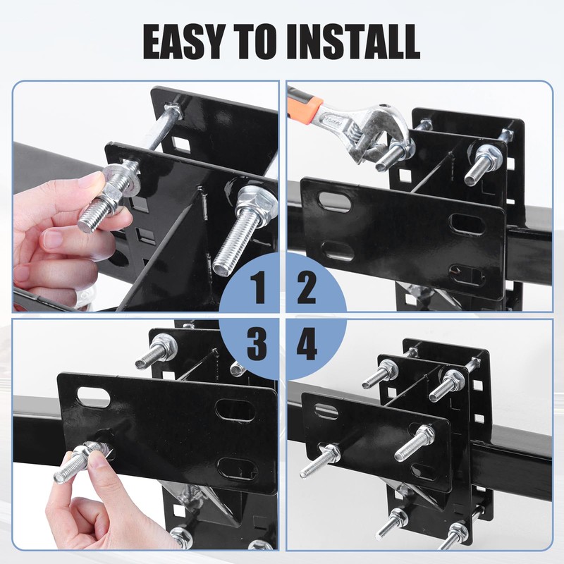 Spare Tire Mount, Universal Spare Tire Carrier Holder for Utility
