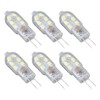 10 Pack G4 2835 LED Bulb Transparent Led Lamp Plug