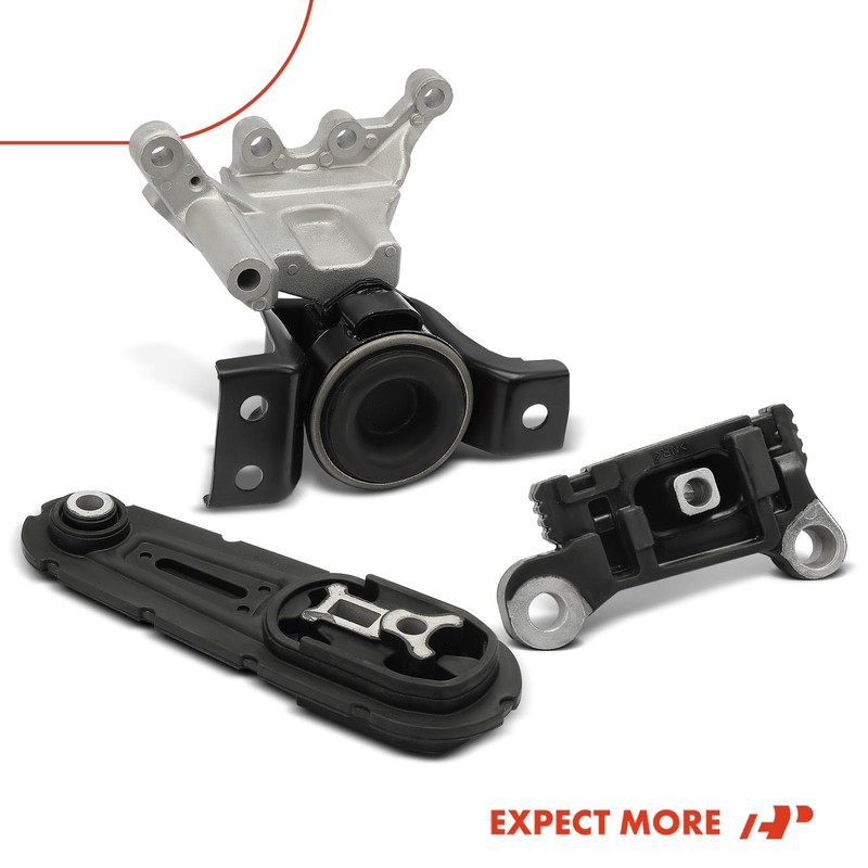 A-Premium 3PCS Engine Motor Mount and Transmission Mount Set Compatible