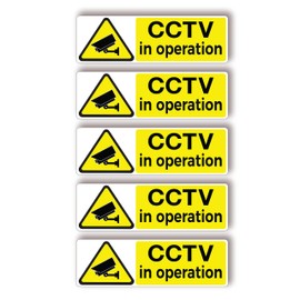 stick4safety stcky CCTV in Operations 15 x 5 cm (Pack of 05)