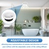 Round Air Vent Cover, 6 Inch Adjustable, ABS Ceiling Vent,