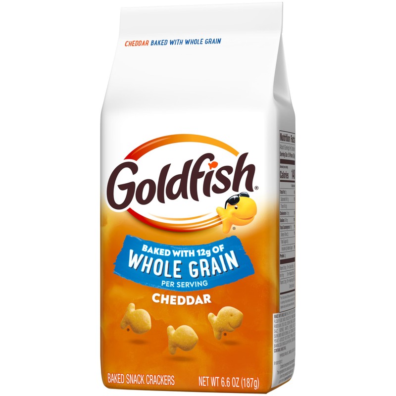 Goldfish Baked with Whole Grain Cheddar Cheese Crackers, 6.6 Oz