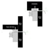 ToMTuR Stainless Steel Pull-Lock Furniture Clasp / Handle Catch Lock