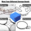 Geosar 24 Pcs Silver Storage Bags, Christmas Anti Tarnish Jewelry