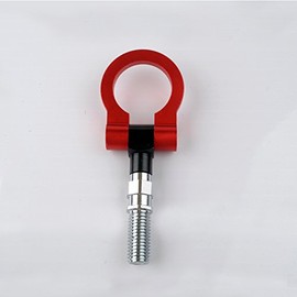 Universal Domestic Car Retractable Racing Tow Hook Front Rear Car Accessories Parts Accessories Red