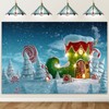 COMOPHOTO Winter Snow Landscape Backdrops for Photography 7x5ft Vinyl Christmas