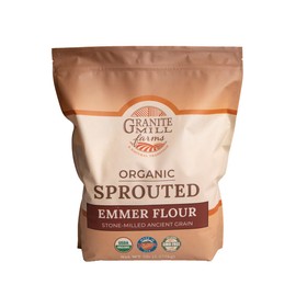 Granite Mill Farms Stone Ground Sprouted Organic Emmer Flour, 5 lb