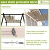 FLORALEAF Pergola Shade Cover Retractable Pergola Replacement Canopy Slide Shade