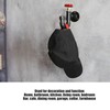 Industrial Pipe Coat Hook Rack Heavy Duty Rustic Hat Robe
