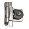 Amerock BP8700-G10 Double Demountable Hinge 3/8-Inch inset, Satin Nickel