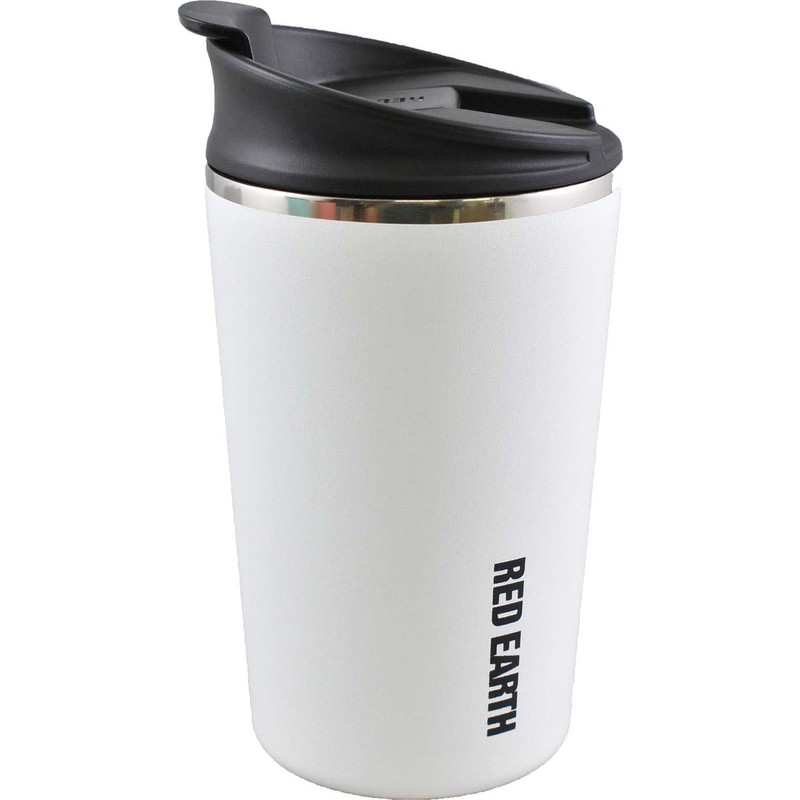 Ken Onishi Red Earth Stainless Steel Short Tumbler, White, Size: