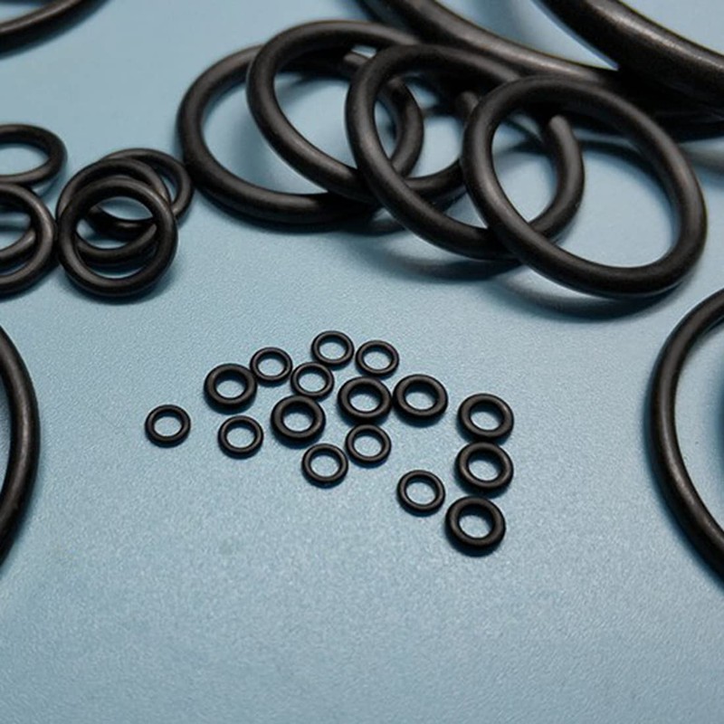 sourcing map Nitrile Rubber O-Rings 53mm OD 49mm ID 2mm