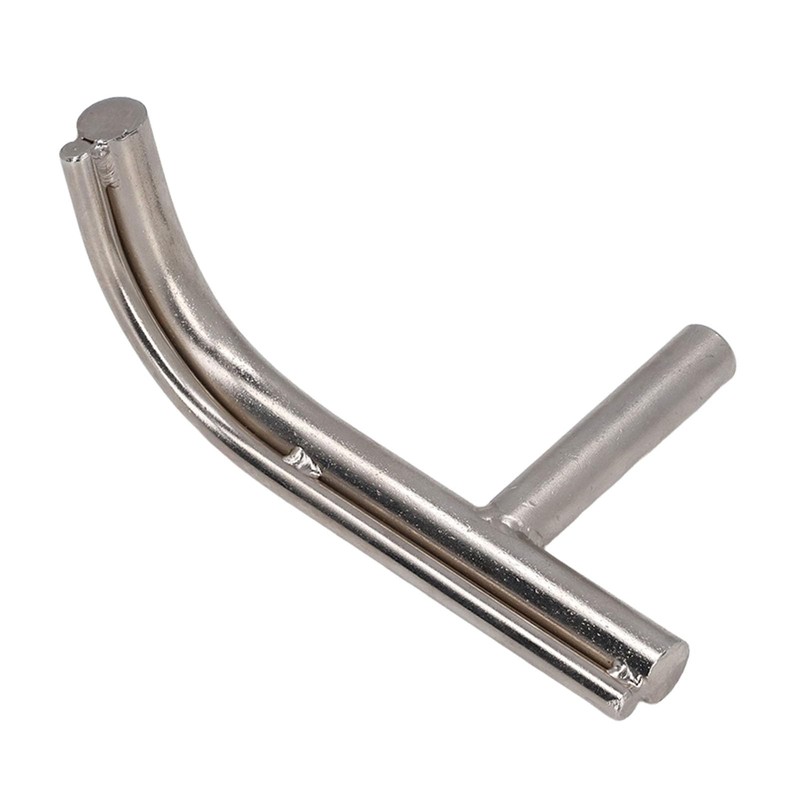 Lathe Tool Rest, 5/8 Inch Post Alloy Steel J Curved
