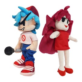 Leobbyli Friday Nigh Funki Plush 2 Pcs Merch-Cute Plush Toys for Children-9.9 Inch (Boyfriend&Girlfriend)