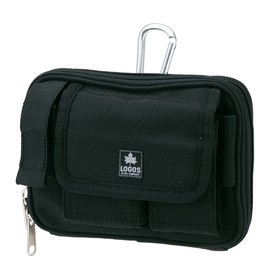 LOGOS Bag Pouch Hip Cargo No.4 with Carabiner Belt Loop Storage Pocket
