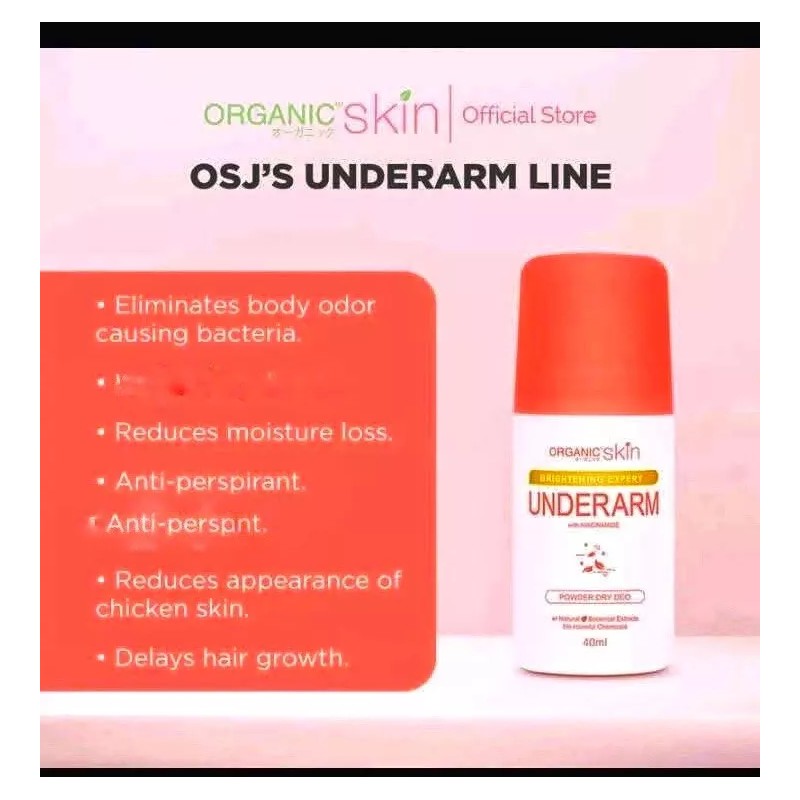 Dry Dry OSJ Organic Skin Deodorant Power Dry Duo (40ml)