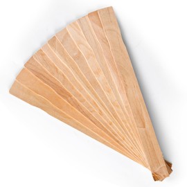 20 Pack Paint Stir Sticks, 12 Inch Long Natural Wood Dark Color Paint Stirrers for Mixing, Library Markers,Garden Labels,Kids DIY Painting Craft Sticks