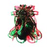 Foil Ceiling Decorations Green/Red Christmas 2 Tone - Set 4