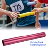 M METERXITY 2 Pack Relay Track Baton - Smooth Aluminum